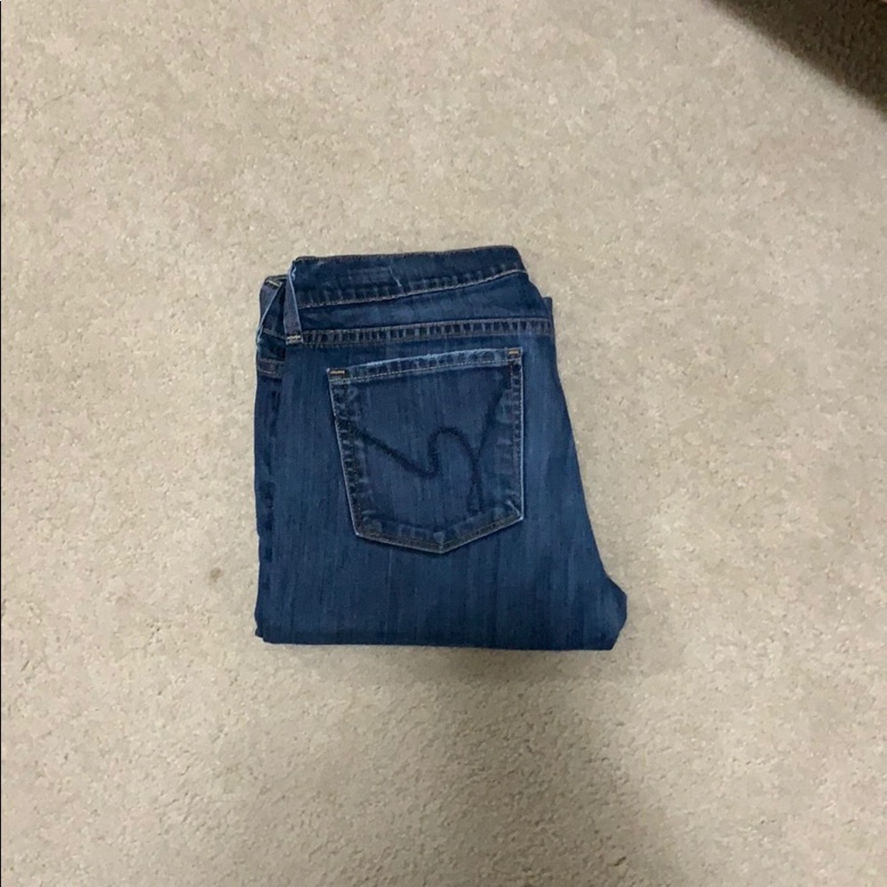 Citizens Of Humanity Kelly #001 Stretch Low Waist Bootcut Jeans